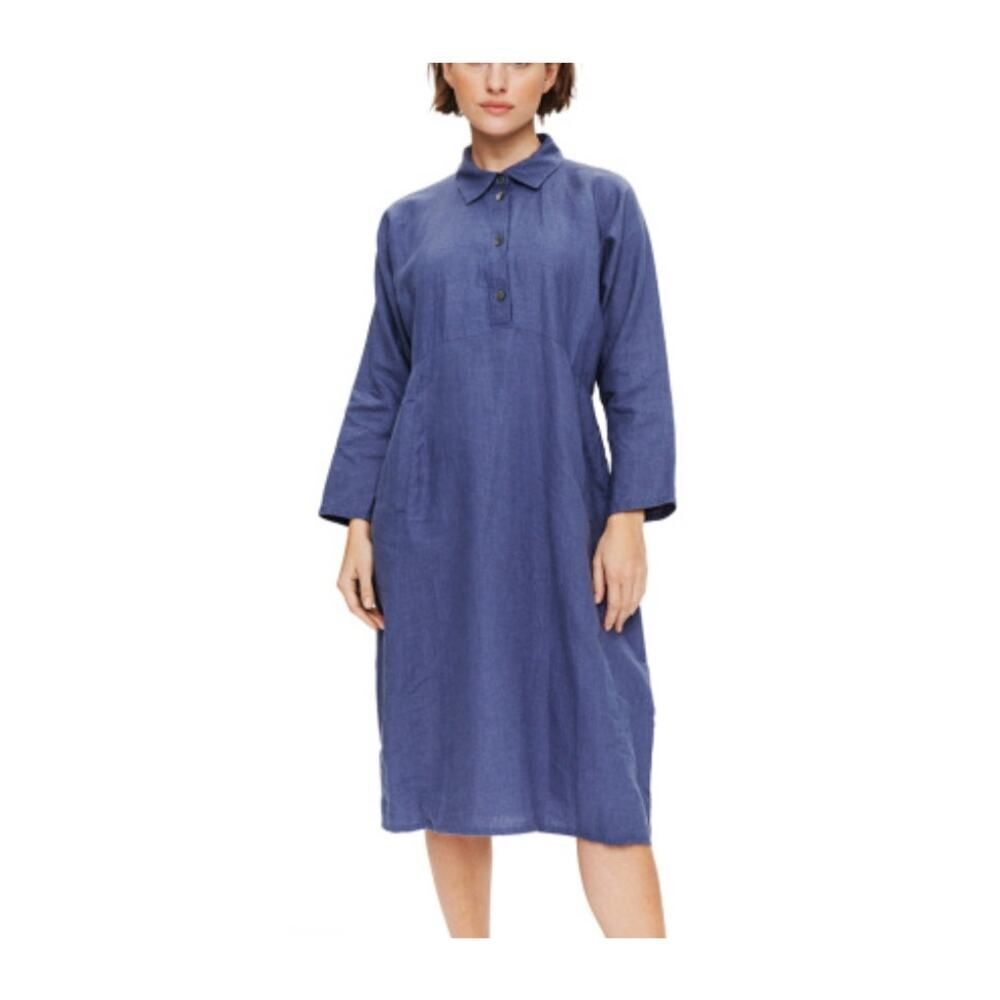 Bitte Kai Rand Lazy Dress in Dusty Blue Sz. XS